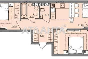 2-rooms apartment apartment by the address st. Bocharova gen (area 63,5 m²) - Atlanta.ua - photo 8