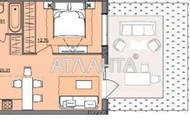 1-room apartment apartment by the address st. Bocharova gen (area 43,6 m²) - Atlanta.ua - photo 7