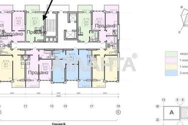 1-room apartment apartment by the address st. Topolinnyy per (area 28,1 m²) - Atlanta.ua - photo 11