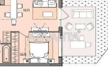 1-room apartment apartment by the address st. Bocharova gen (area 43,7 m²) - Atlanta.ua - photo 10