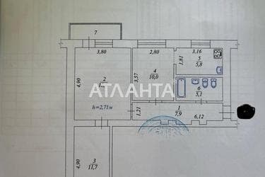 3-rooms apartment apartment by the address st. Bulvar Lesi Ukrainki (area 62 m²) - Atlanta.ua - photo 53