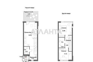 Будинок за адресою вул. Фруктова (площа 75,5 м²) - Atlanta.ua - фото 12