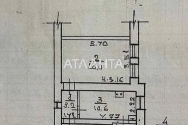 1-room apartment apartment by the address st. Razumovskaya Ordzhonikidze (area 36 m²) - Atlanta.ua - photo 18