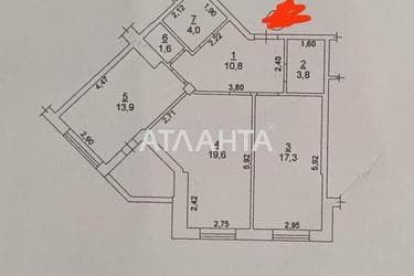 2-кімнатна квартира за адресою Люстдорфська дор. (площа 73,2 м²) - Atlanta.ua - фото 27