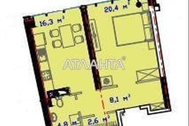 1-комнатная квартира по адресу ул. Гоголя (площадь 52,9 м²) - Atlanta.ua - фото 10