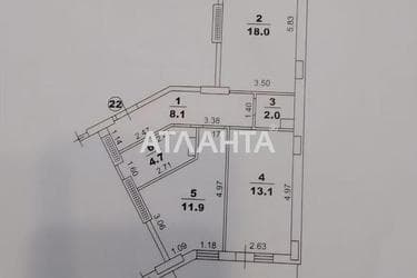 2-кімнатна квартира за адресою Люстдорфська дор. (площа 60 м²) - Atlanta.ua - фото 12