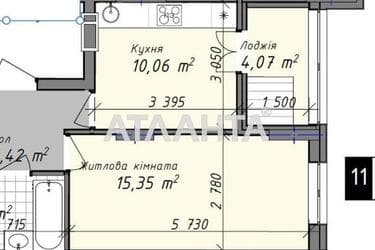 1-кімнатна квартира за адресою вул. Промислова (площа 39,8 м²) - Atlanta.ua - фото 6
