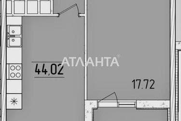 1-кімнатна квартира за адресою вул. Краснова (площа 44,0 м²) - Atlanta.ua - фото 9