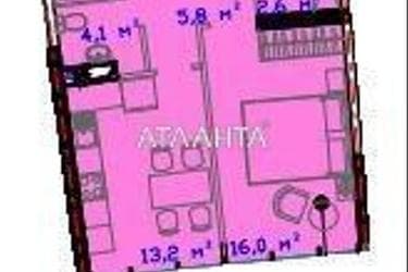 1-кімнатна квартира за адресою вул. Гоголя (площа 42,7 м²) - Atlanta.ua - фото 10