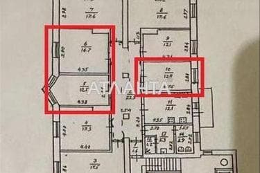 Room in dormitory apartment by the address st. Zholio kyuri (area 41,6 m²) - Atlanta.ua - photo 26