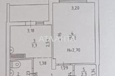 1-комнатная квартира по адресу ул. Грушевского Михаила (площадь 36,5 м²) - Atlanta.ua - фото 18
