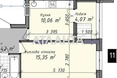 1-room apartment apartment by the address st. Promyshlennaya (area 39,8 m²) - Atlanta.ua - photo 6