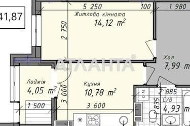 1-room apartment apartment by the address st. Promyshlennaya (area 41,9 m²) - Atlanta.ua - photo 6