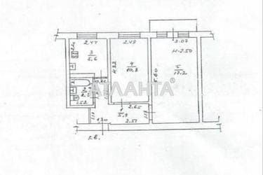 2-rooms apartment apartment by the address st. Geroev Krut Tereshkovoy (area 44 m²) - Atlanta.ua - photo 22