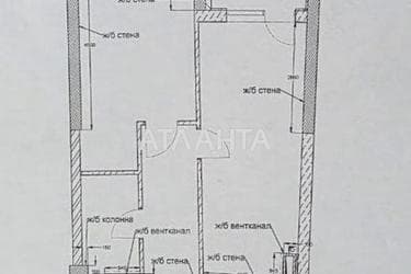 1-комнатная квартира по адресу Курортный пер. (площадь 45 м²) - Atlanta.ua - фото 21