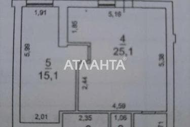 1-кімнатна квартира за адресою вул. Морська (площа 53 м²) - Atlanta.ua - фото 44