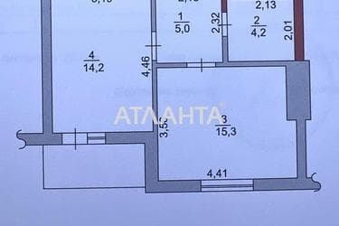 1-комнатная квартира по адресу ул. Заболотного (площадь 40 м²) - Atlanta.ua - фото 36