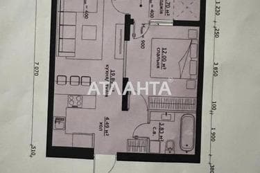 1-комнатная квартира по адресу Городницкая ул. (площадь 44 м²) - Atlanta.ua - фото 9