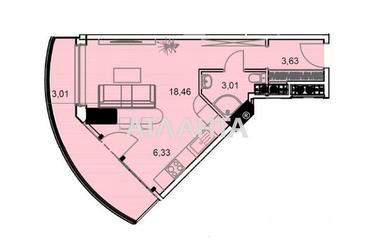 1-кімнатна квартира за адресою вул. Аркадійське плато (площа 34,7 м²) - Atlanta.ua - фото 19