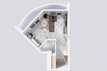 1-кімнатна квартира за адресою вул. Аркадійське плато (площа 34,7 м²) - Atlanta.ua - фото 30