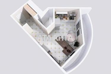 1-кімнатна квартира за адресою вул. Аркадійське плато (площа 34,7 м²) - Atlanta.ua - фото 32