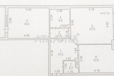 2-rooms apartment apartment by the address st. Parusnaya Geroev Stalingrada (area 80 m²) - Atlanta.ua - photo 11