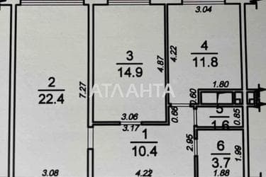 2-кімнатна квартира за адресою вул. Перлинна (площа 65 м²) - Atlanta.ua - фото 38
