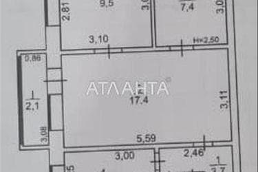 3-кімнатна квартира за адресою Небесної сотні пр. (площа 48,8 м²) - Atlanta.ua - фото 17