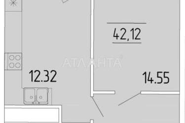 1-room apartment apartment by the address st. Krasnova (area 42 m²) - Atlanta.ua - photo 9