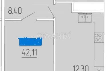 1-room apartment apartment by the address st. Krasnova (area 42,1 m²) - Atlanta.ua - photo 18