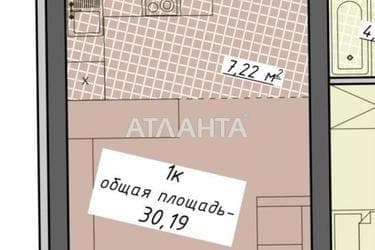 1-кімнатна квартира за адресою Курортний пров. (площа 30,2 м²) - Atlanta.ua - фото 6