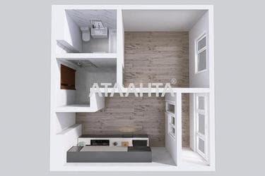 1-комнатная квартира по адресу ул. Пригородная (площадь 39,6 м²) - Atlanta.ua - фото 53