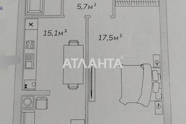 1-кімнатна квартира за адресою вул. Будівельна (площа 45,4 м²) - Atlanta.ua - фото 21