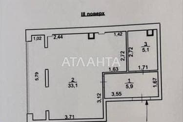 1-кімнатна квартира за адресою вул. Дача Ковалевського (площа 44,1 м²) - Atlanta.ua - фото 18