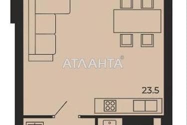 1-room apartment apartment by the address st. Srednefontanskiy per (area 36,8 m²) - Atlanta.ua - photo 11