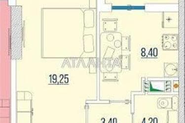 1-room apartment apartment by the address st. Bugaevskaya Instrumentalnaya (area 39 m²) - Atlanta.ua - photo 10