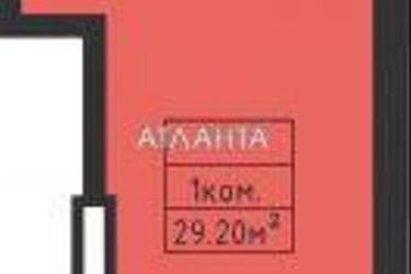 1-room apartment apartment by the address st. Dacha Kovalevskogo Amundsena (area 29,2 m²) - Atlanta.ua - photo 10