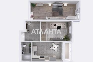 1-комнатная квартира по адресу ул. Краснова (площадь 67 м²) - Atlanta.ua - фото 17