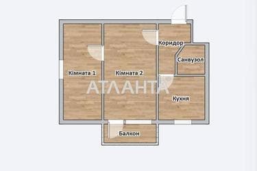 2-кімнатна квартира за адресою вул. Пирогова (площа 43 м²) - Atlanta.ua - фото 16