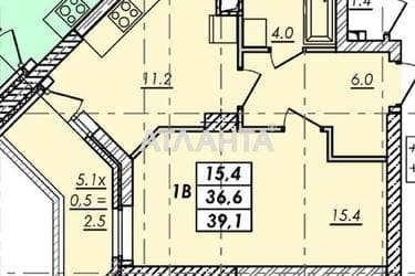 1-кімнатна квартира за адресою Овідіопольська дор. (площа 39,1 м²) - Atlanta.ua - фото 7
