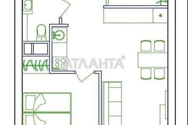 1-room apartment apartment by the address st. Zhemchuzhnaya (area 43 m²) - Atlanta.ua - photo 40