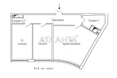 3-комнатная квартира по адресу ул. Каманина (площадь 89 м²) - Atlanta.ua - фото 35