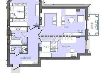 2-кімнатна квартира за адресою Фонтанська дор. (площа 75,7 м²) - Atlanta.ua - фото 19