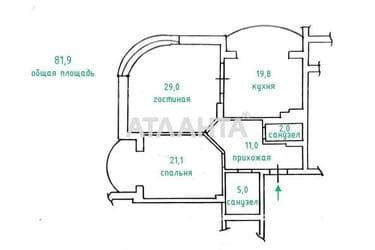 2-rooms apartment apartment by the address st. Govorova marsh (area 81,9 m²) - Atlanta.ua - photo 18