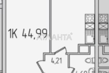 2-rooms apartment apartment by the address st. Sakharova (area 44 m²) - Atlanta.ua - photo 24