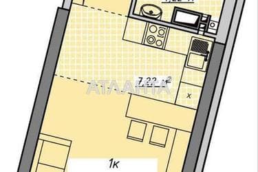 1-комнатная квартира по адресу Курортный пер. (площадь 30,2 м²) - Atlanta.ua - фото 13