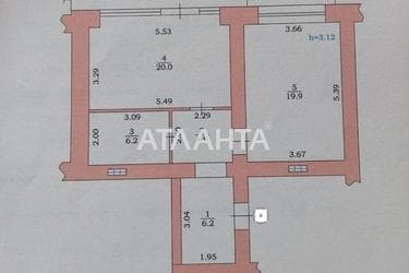 1-комнатная квартира по адресу Хантадзе пер. (площадь 59,2 м²) - Atlanta.ua - фото 17
