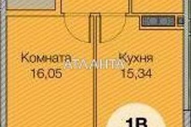 1-комнатная квартира по адресу ул. Паустовского (площадь 42,1 м²) - Atlanta.ua - фото 10
