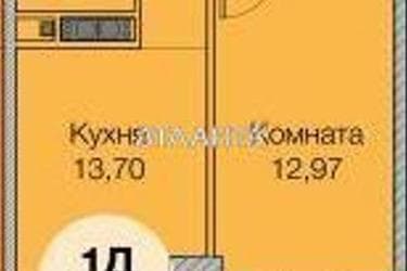 1-комнатная квартира по адресу ул. Паустовского (площадь 39,2 м²) - Atlanta.ua - фото 10
