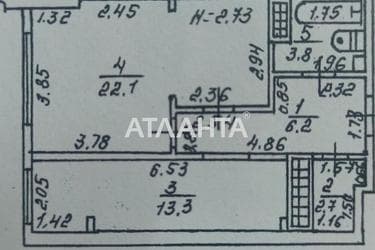 1-кімнатна квартира за адресою вул. Висоцького (площа 48,1 м²) - Atlanta.ua - фото 26